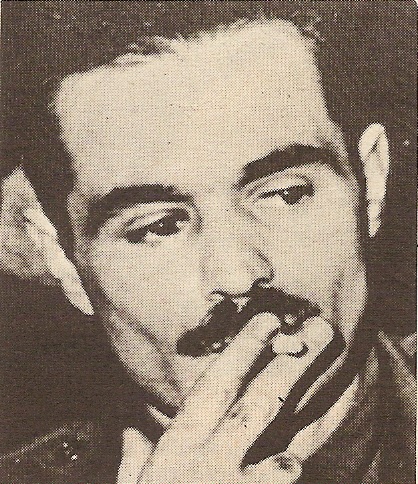 Panagoulis durant son procès en novembre 1968.